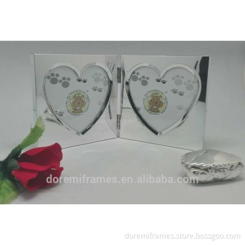 Lovely Christmas Gift photo frame,/vintage photo frames /Heart Shape photo frame